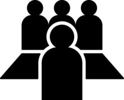 Business, businessman, confirance. Element of minimalistic icon for mobile concept and web apps. Signs and symbols collection icon for websites, web design, mobile app on white background vector