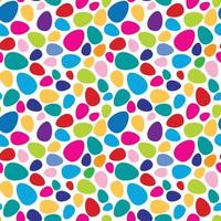 Abstract dot pattern. Easter egg seamless pattern. Spring holiday background for printing on fabric, paper for scrapbooking, gift wrap and wallpapers. vector