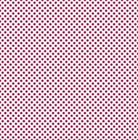 Bright pattern of red dots on a white background in the style of popart for print and design. Vector illustration.