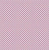 Bright pattern of red dots on a white background in the style of popart for print and design. Vector illustration.