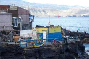 Small local fishing boats photo