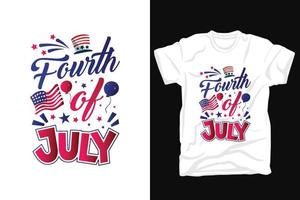 fourth of july t shirt design vector