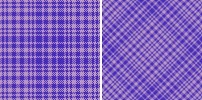 Pattern check textile. Texture plaid seamless. Vector tartan background fabric.
