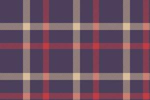 Plaid background, check seamless pattern in blue. Vector fabric texture for textile print, wrapping paper, gift card or wallpaper.