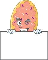 Cartoon character of bread vector