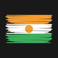 Niger Flag Illustration vector