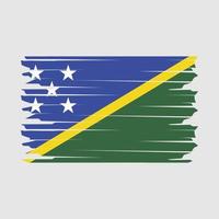 Solomon Flag Illustration vector
