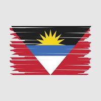 Antigua Flag Illustration vector
