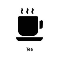 Tea Vector  Solid Icons. Simple stock illustration stock