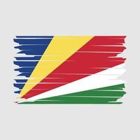 Seychelles Flag Illustration vector