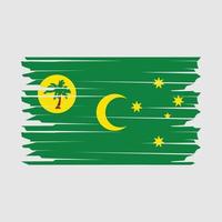 Cocos Islands Flag Illustration vector