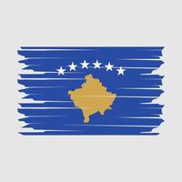 Kosovo Flag Illustration vector