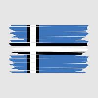 Estonia bandera ilustración vector