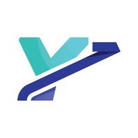 Alphabet Y Investment Logo vector