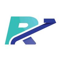 Alphabet R Investment Logo vector