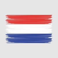 Netherlands Flag Illustration vector