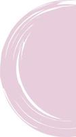 Abstract semicircle for decoration. vector