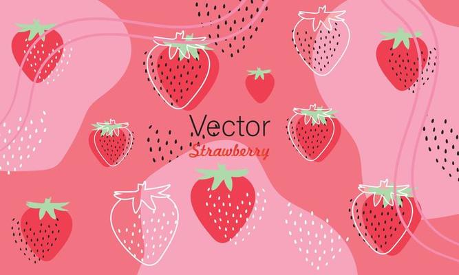 Strawberry Vector Art, Icons, and Graphics for Free Download