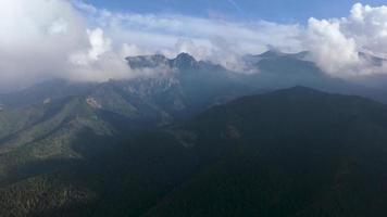 Beautiful mountain landscape in summer, forest and rocks. Zakopane video