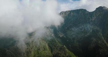 hermosa montaña paisaje en verano, bosque y rocas zakopane video