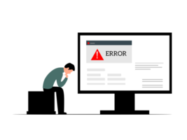 Website error screen png