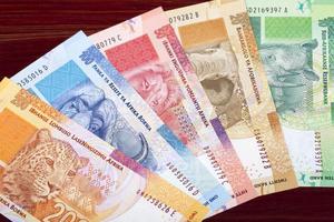 sur africano dinero - rand un negocio antecedentes foto