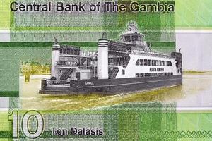 Ferry Kunta Kinteh from  Gambian money photo