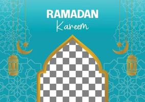 editable ramadan sale poster templates. with mandala, moon, star and lantern ornaments. Design for social media and web. Vector illustration