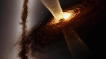 Black Hole Animation, Volumetric Acceleration Disc, 4K