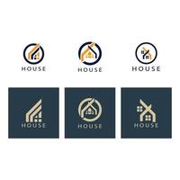 house logo home logo icon template design vector