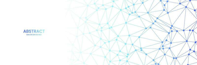 abstract colorful geometric background with triangle shape pattern and molecular