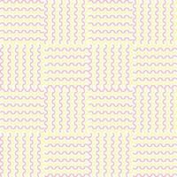 soft curve abstract wave pink yellow pastel on white background vector