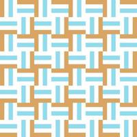 abstract lines weave and knit blue and golden brown multi shape on white background vector