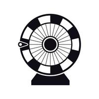 spin wheel icon vector