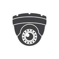 icono de cámara cctv vector