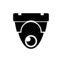 icono de cámara cctv vector