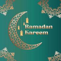 Premium Vector Islamic Style Ramadan Kareem and Eid Decorative Background