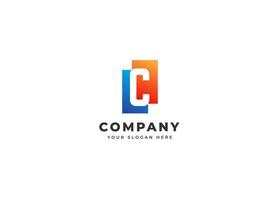 Creative letter C modern elegant logo design concept. Initial symbol for corporate business identity. Alphabet vector element