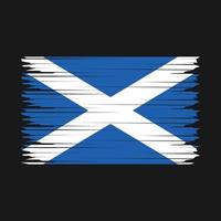 Escocia bandera ilustración vector