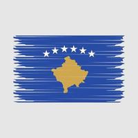 Kosovo bandera ilustración vector