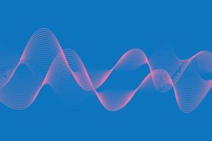 pink wave lines. simple gradient abstract bakground. suitable for landing page and computer desktop wallpaper. vector