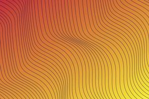 Vector Illustration of the orange pattern of lines abstract background. EPS10.