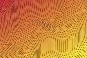 Vector Illustration of the orange pattern of lines abstract background. EPS10.