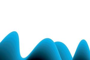 blue wave abstract background, fluid background suitable use for computer desktop background and landing page. 3d vector