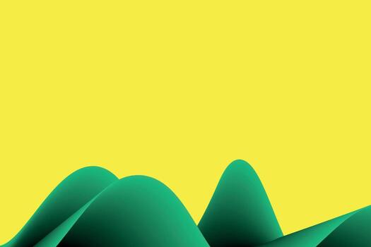 verde ola resumen fondo, fluido antecedentes adecuado utilizar para computadora escritorio antecedentes y aterrizaje página. 3d vector