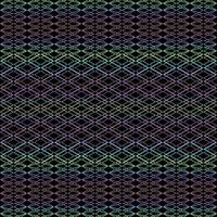 seamless geometric line pattern on black in vector illustration