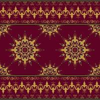 Folk ethnic seamless pattern in vector illustration design for mat, fabric, wrapping paper, carpet, scarf, tile and more