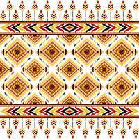 Red, yellow and black Ethnic seamless pattern  in vector illustration design for scarf, carpet, tile, fabric and more