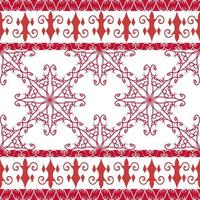 Folk ethnic seamless pattern in mandala vector illustration design for mat, scarf, carpet, wrapping paper, tile, fabric and more