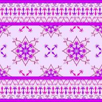 Flower seamless pattern in pink and purple tone vector illustration design for scarf, mat, carpet, wrapping paper, tile, fabric and more